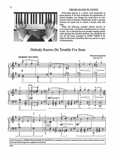 John Thompson's Modern Course for the Piano – Third Grade (Book Only)
