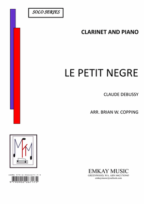 Book cover for LE PETIT NEGRE – CLARINET & PIANO