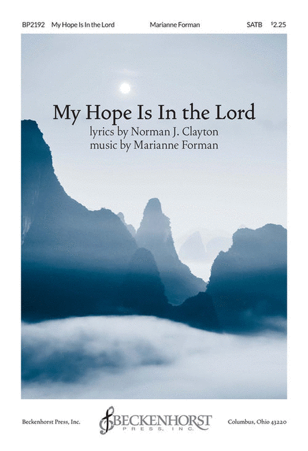 My Hope Is In the Lord