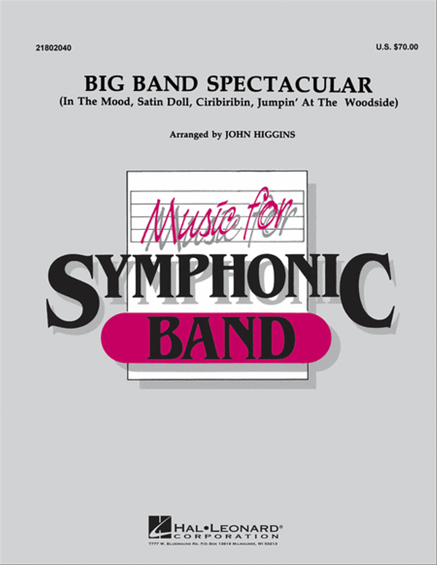 Big Band Spectacular Big Band Spectacular Concert Band scores gallery preview page 1