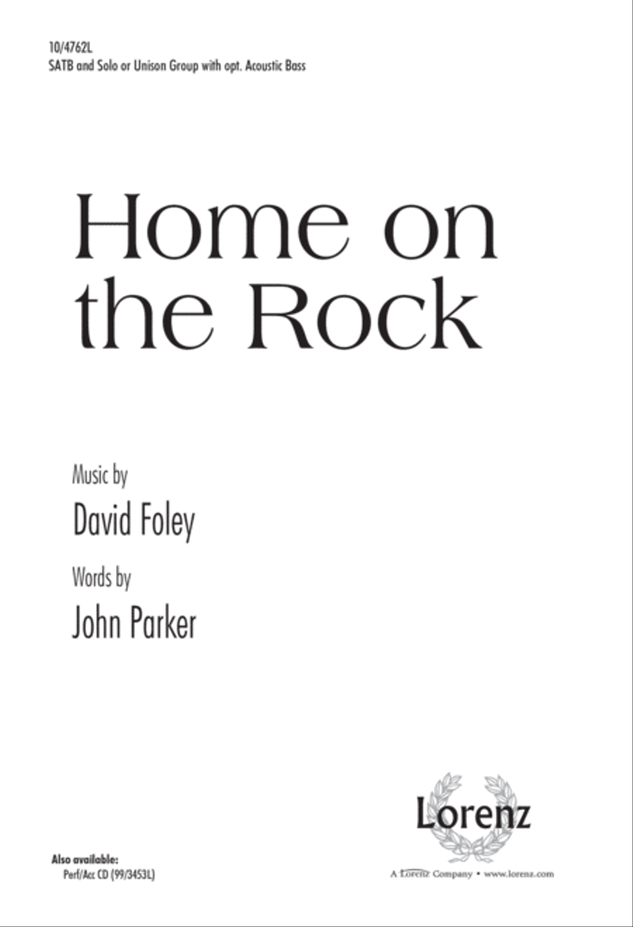 Home on the Rock 4-Part scores gallery preview page 1