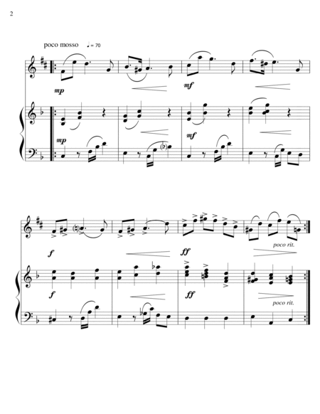 Rose-Noskowski- Baritone Saxophone-Piano image number null