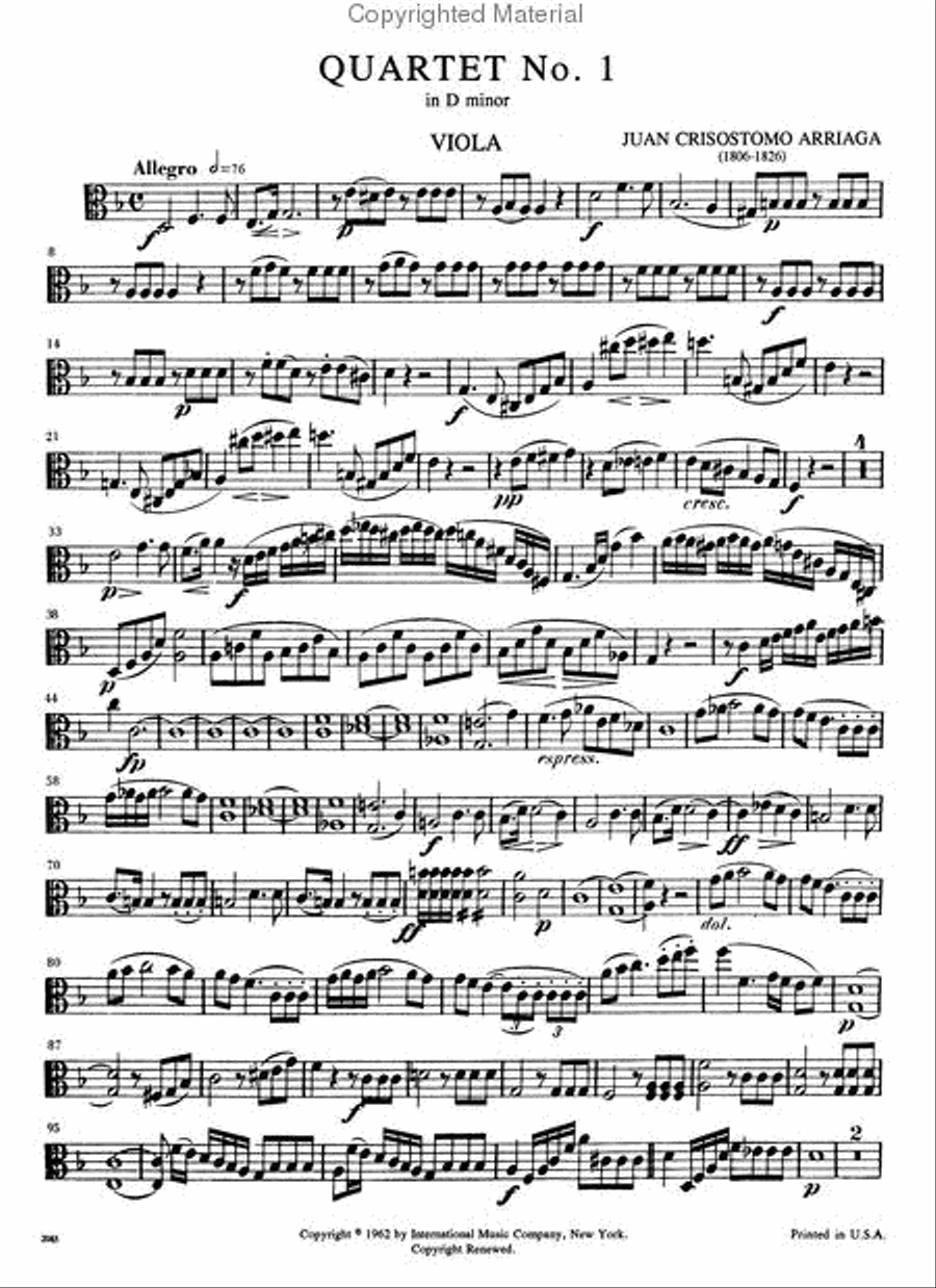 Three Quartets String Quartet scores gallery preview page 4