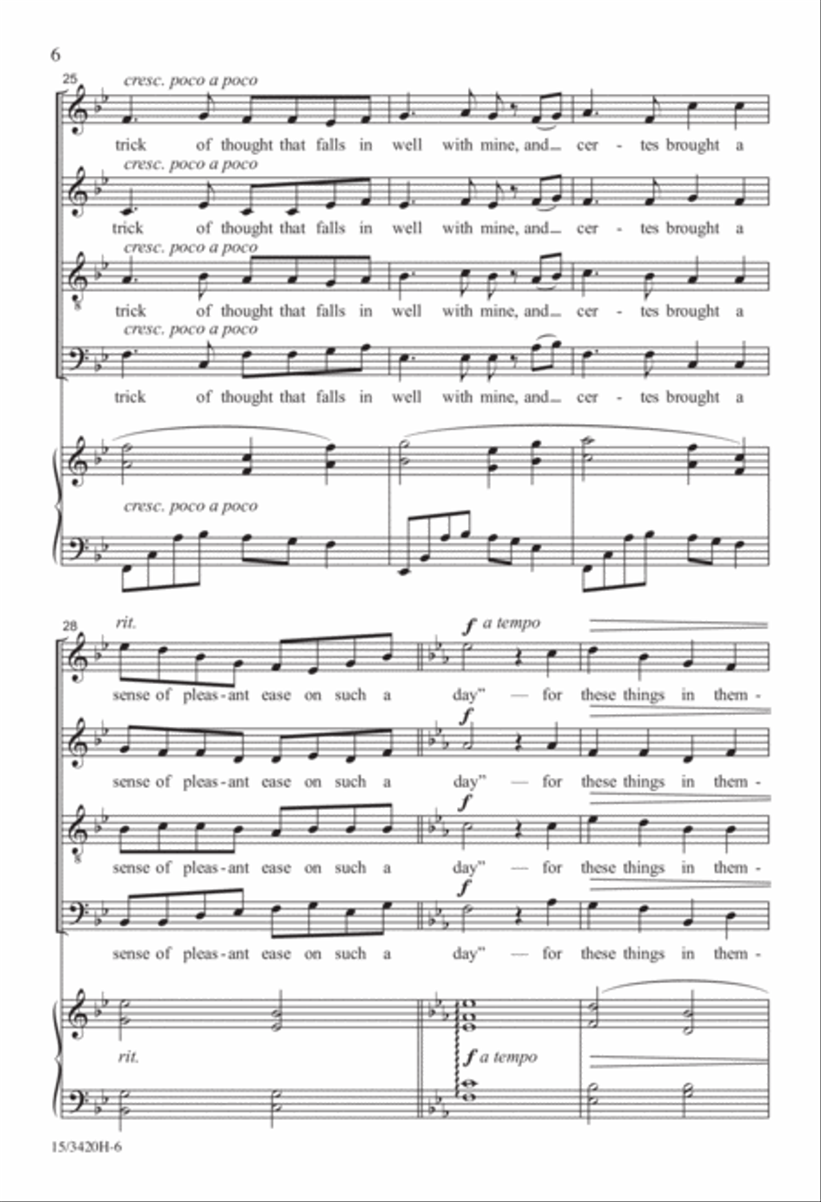 If Thou Must Love Me If Thou Must Love Me 4-Part scores gallery preview page 6