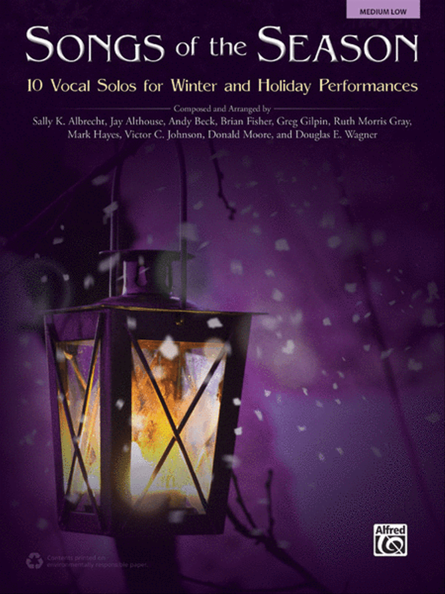 Songs of the Season Medium-Low Voice scores gallery preview page 1