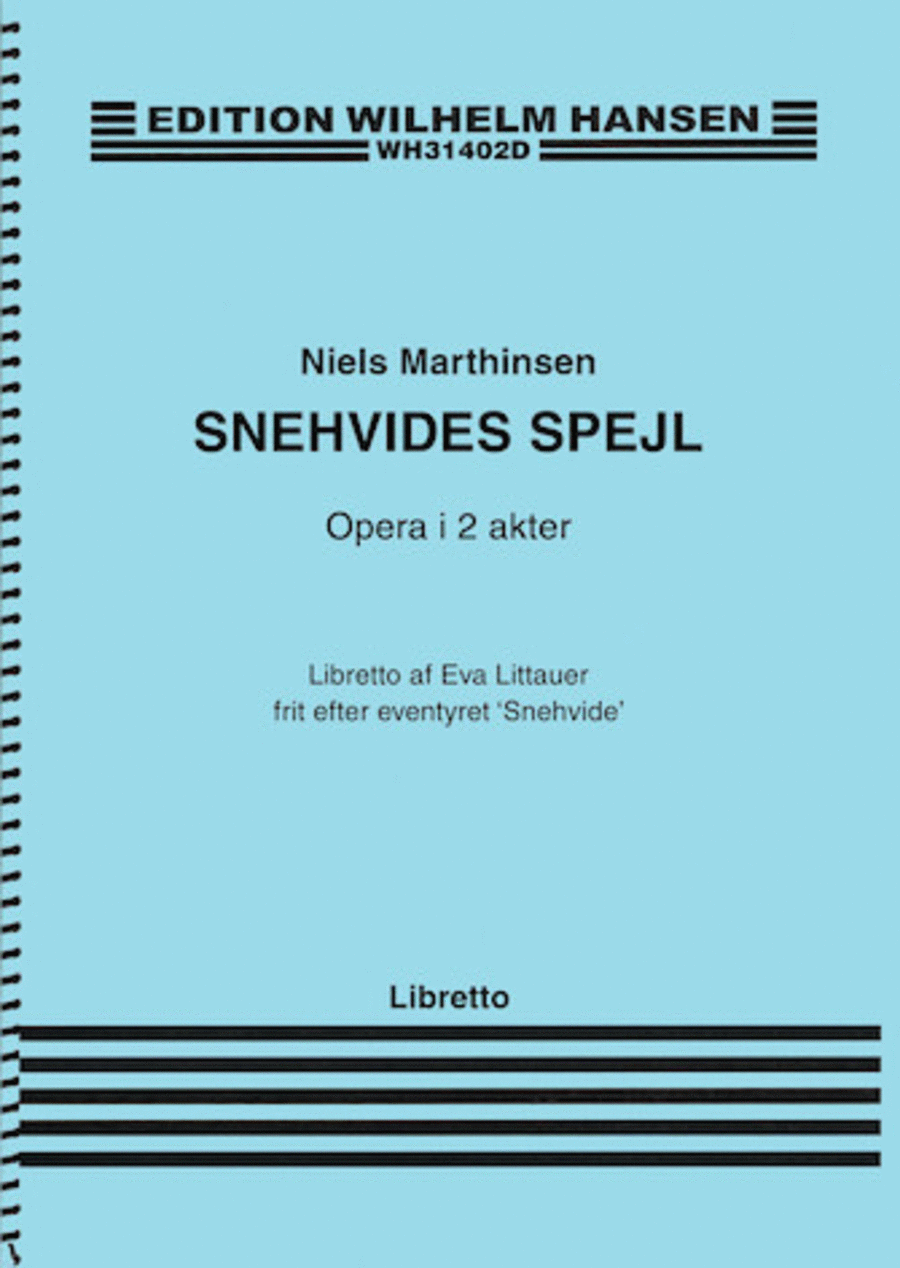 Snehvides Spejl (Snow White's Mirror) Collection / Songbook scores gallery preview page 1