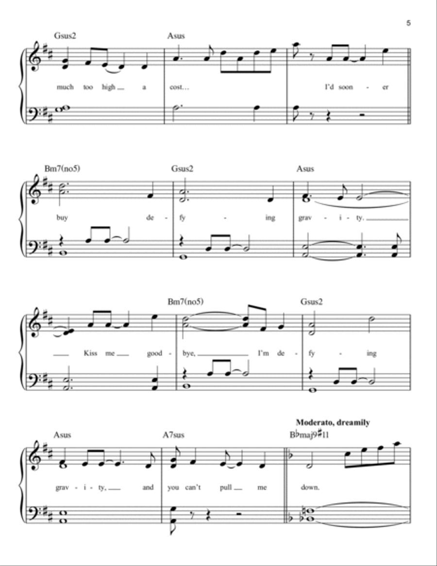 Defying Gravity (from Wicked)
