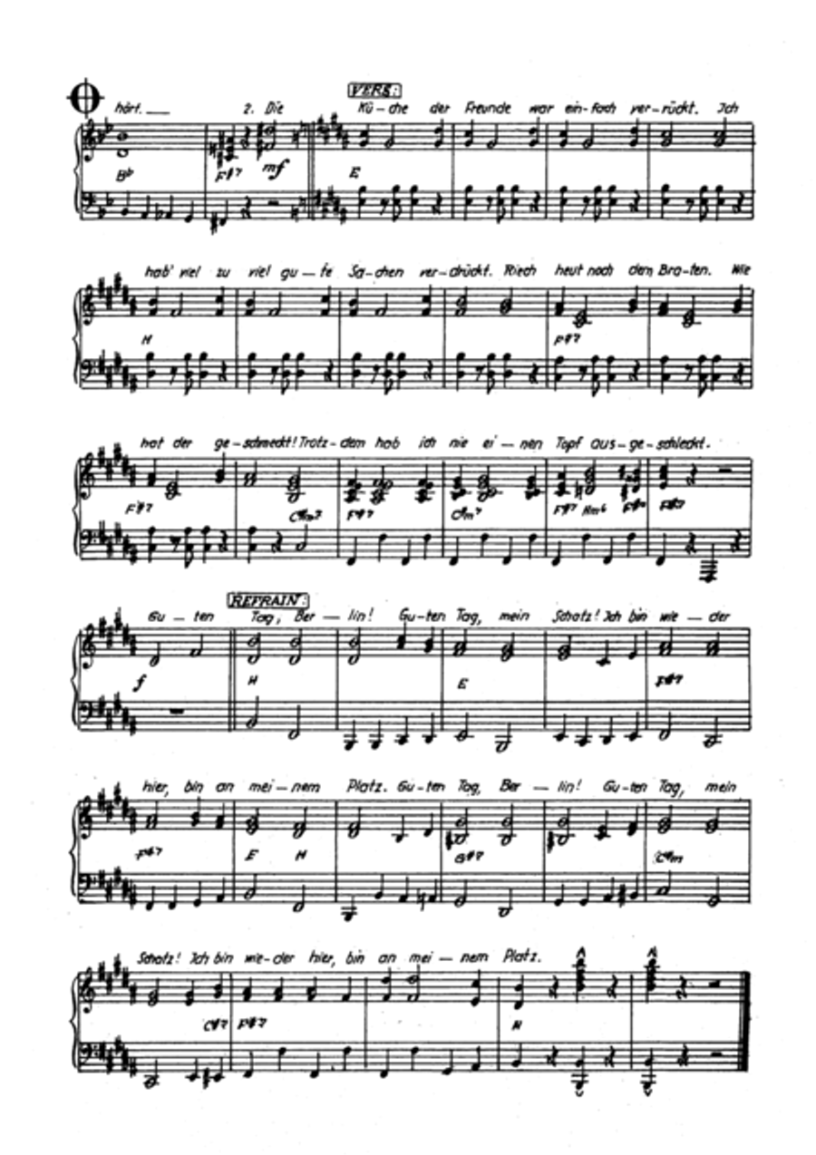 Guten Tag, Berlin Voice scores gallery preview page 4