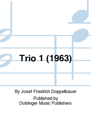 Book cover for Trio 1 (1963)