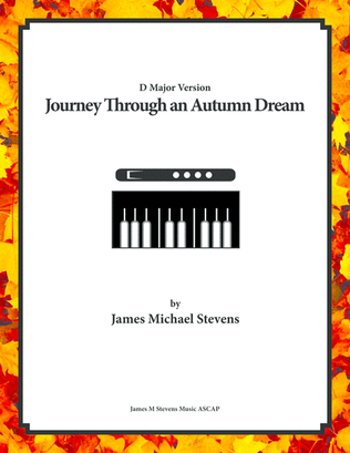 Book cover for Journey Through an Autumn Dream - Flute & Piano in D Major