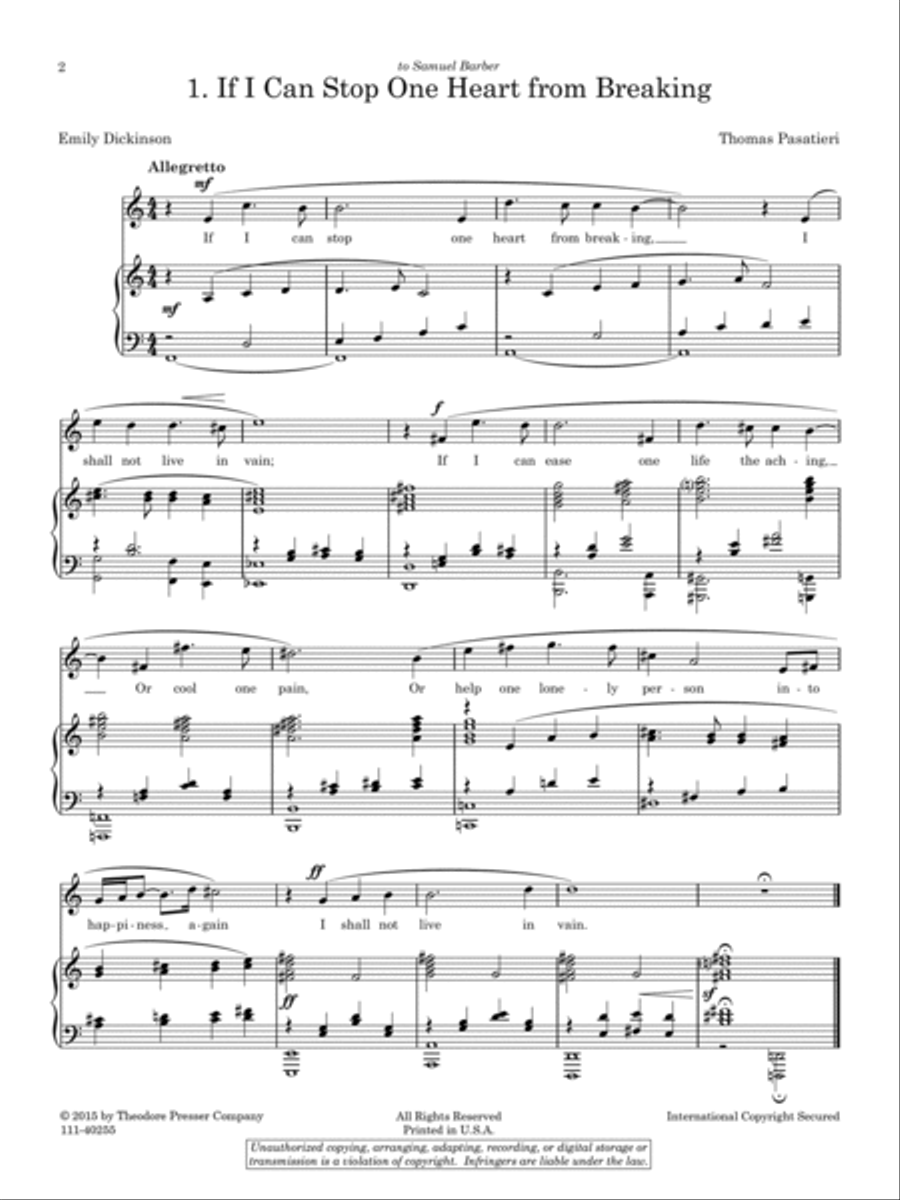 Album Leaves, Vol. 3 Album Leaves, Vol. 3 Chamber Music scores gallery preview page 2