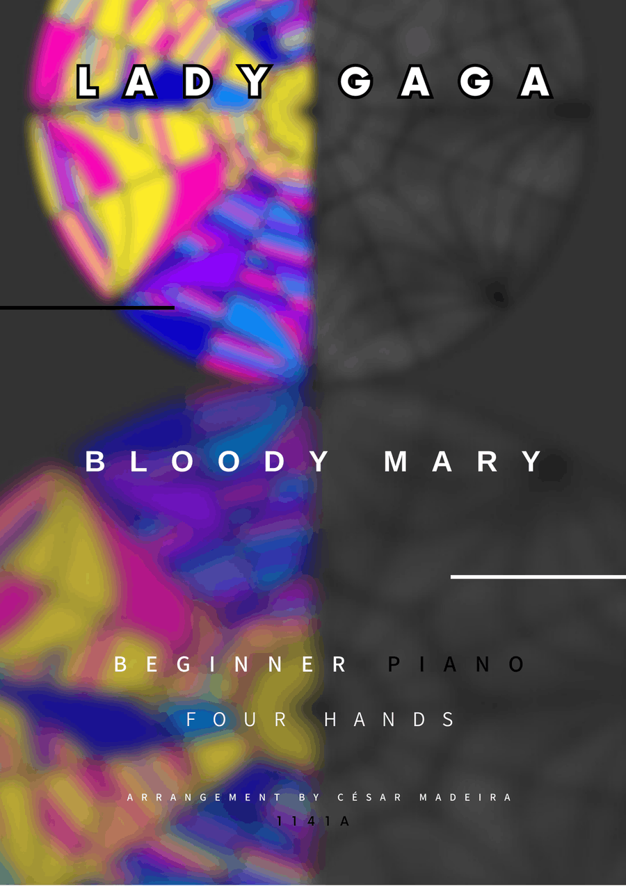 Bloody Mary Easy Piano scores gallery preview page 1