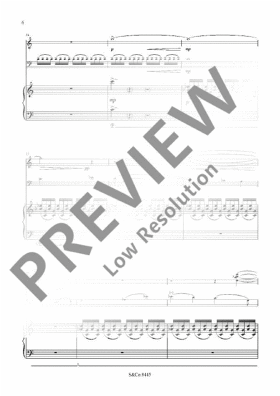 Lauda (con Sordino) Lauda (con Sordino) Cello scores gallery preview page 7