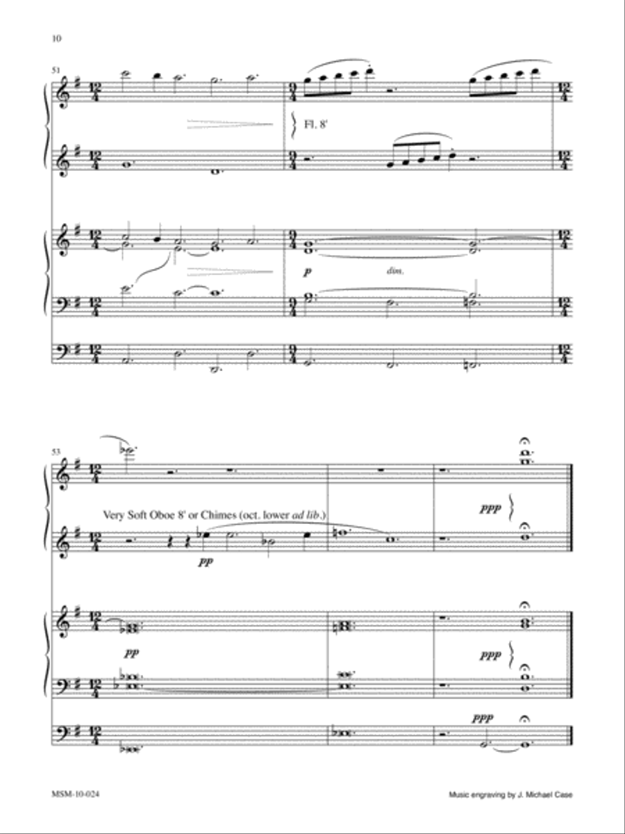 A Christmas Pastorale for Organ Duet image number null