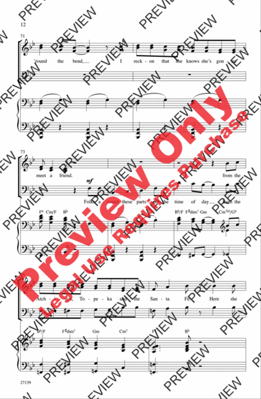 All Aboard! 3-Part scores gallery preview page 12