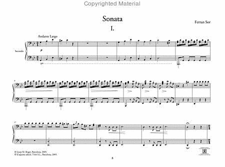 Sonata, Duet sobre àries sueques. (piano a quatre mans)