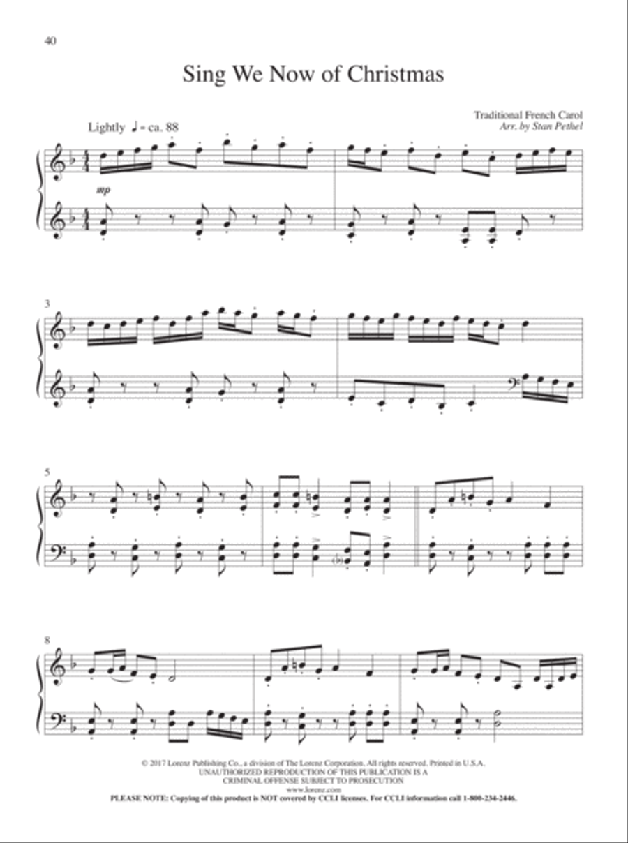 Portraits of Praise Piano Solo scores gallery preview page 24