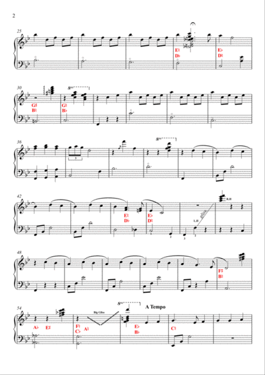 That's Amore (That's Love) Harp scores gallery preview page 2