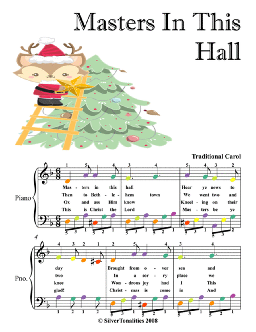 Carols of Christmastide for Easiest Piano Booklet 1