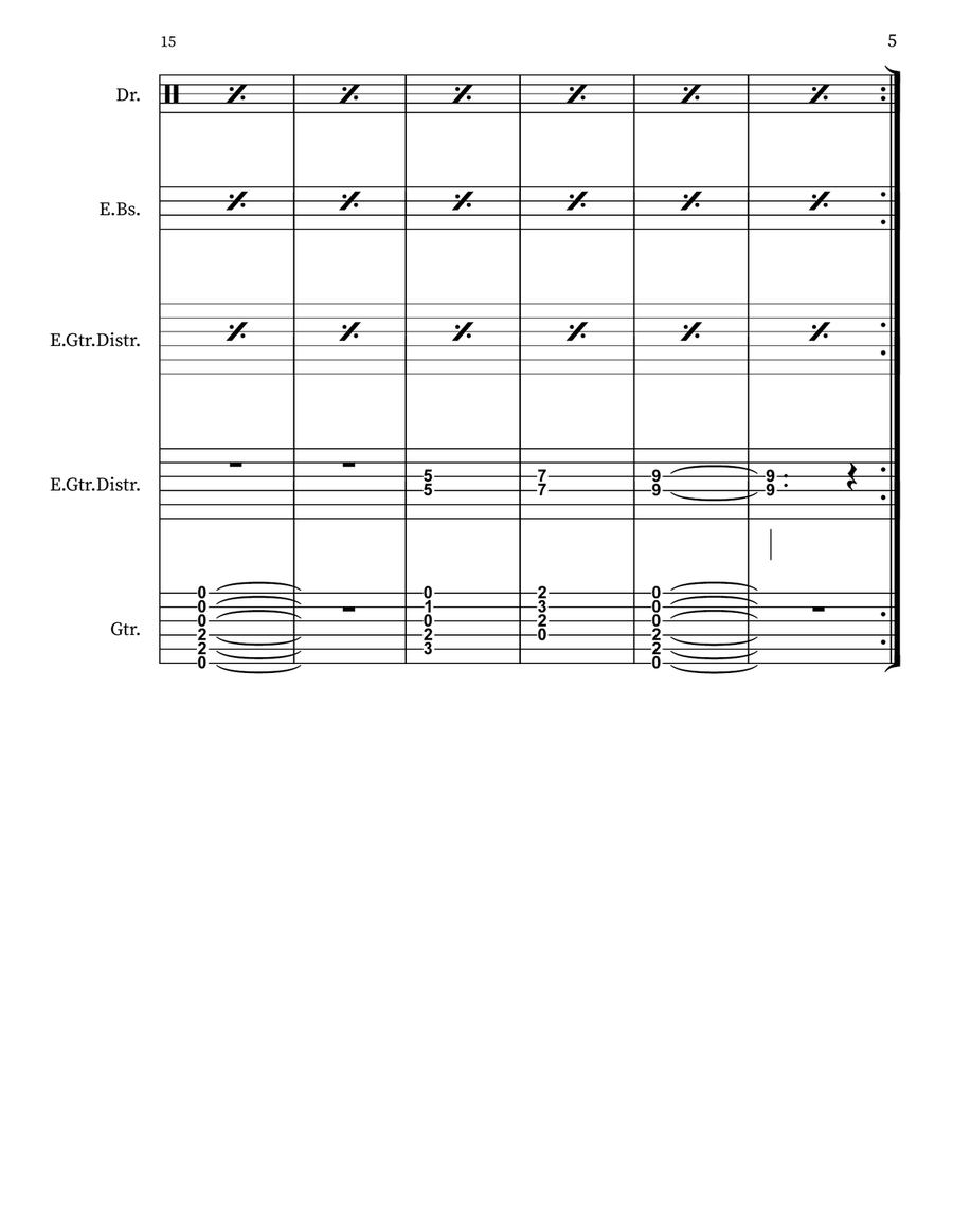 Livin' On A Prayer Concert Band scores gallery preview page 5