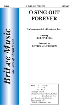 Book cover for O Sing Out Forever