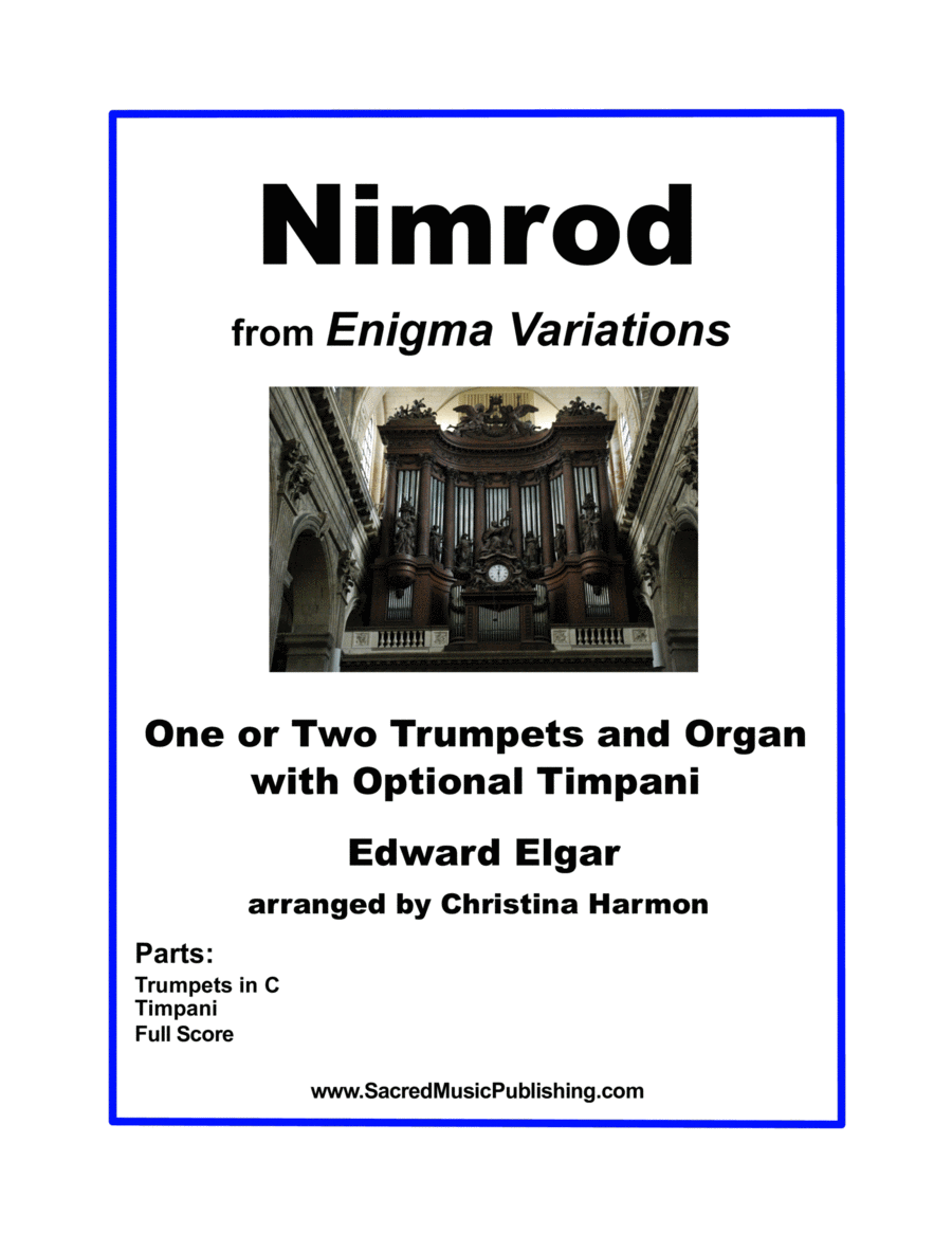 Nimrod from Enigma Variations for One or Two Trumpet and Organ with Optional Timpani image number null