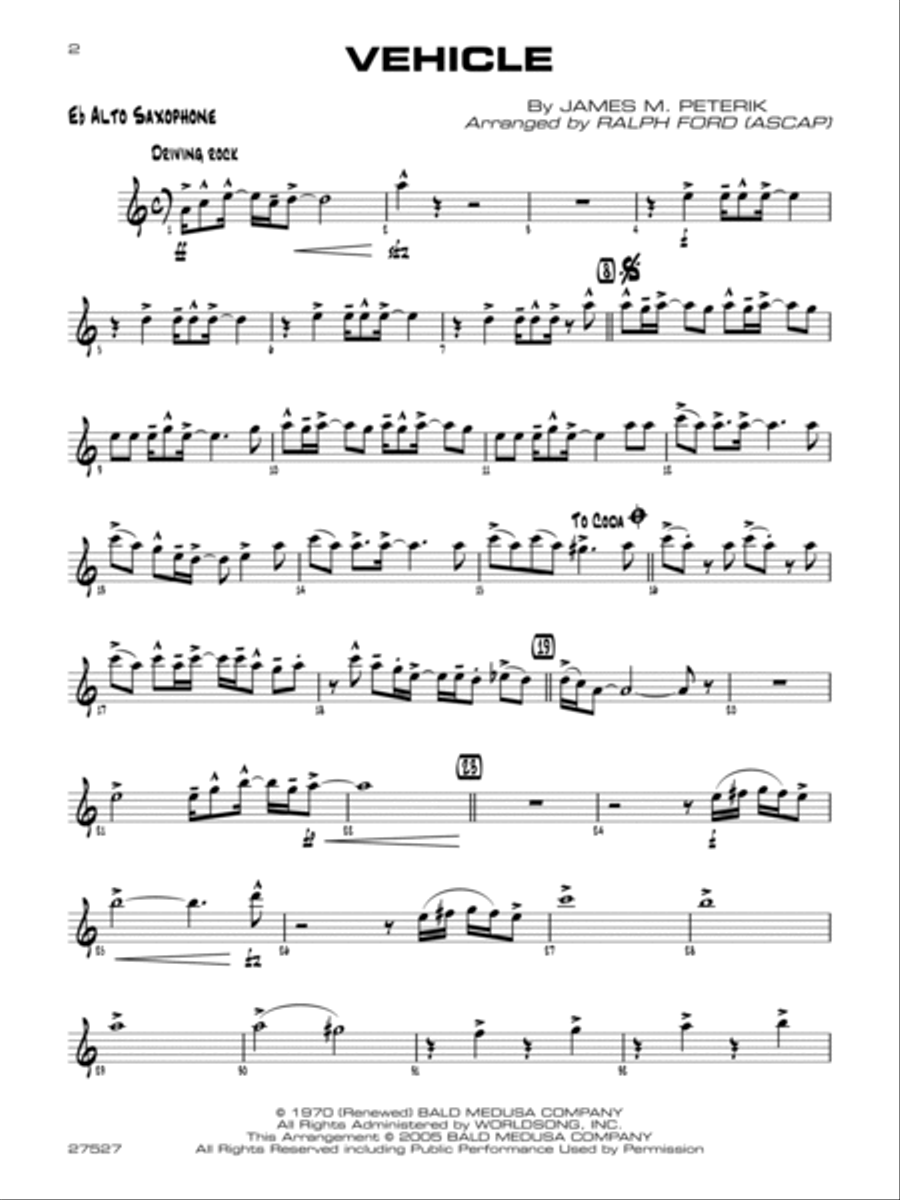 Sittin' In with the Big Band, Volume 1 Big Band scores gallery preview page 3