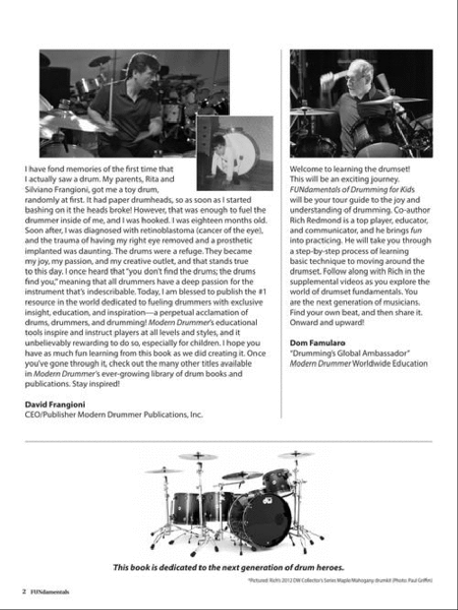 Modern Drummer Presents FUNdamentals™ of Drumming for Kids Drums scores gallery preview page 5