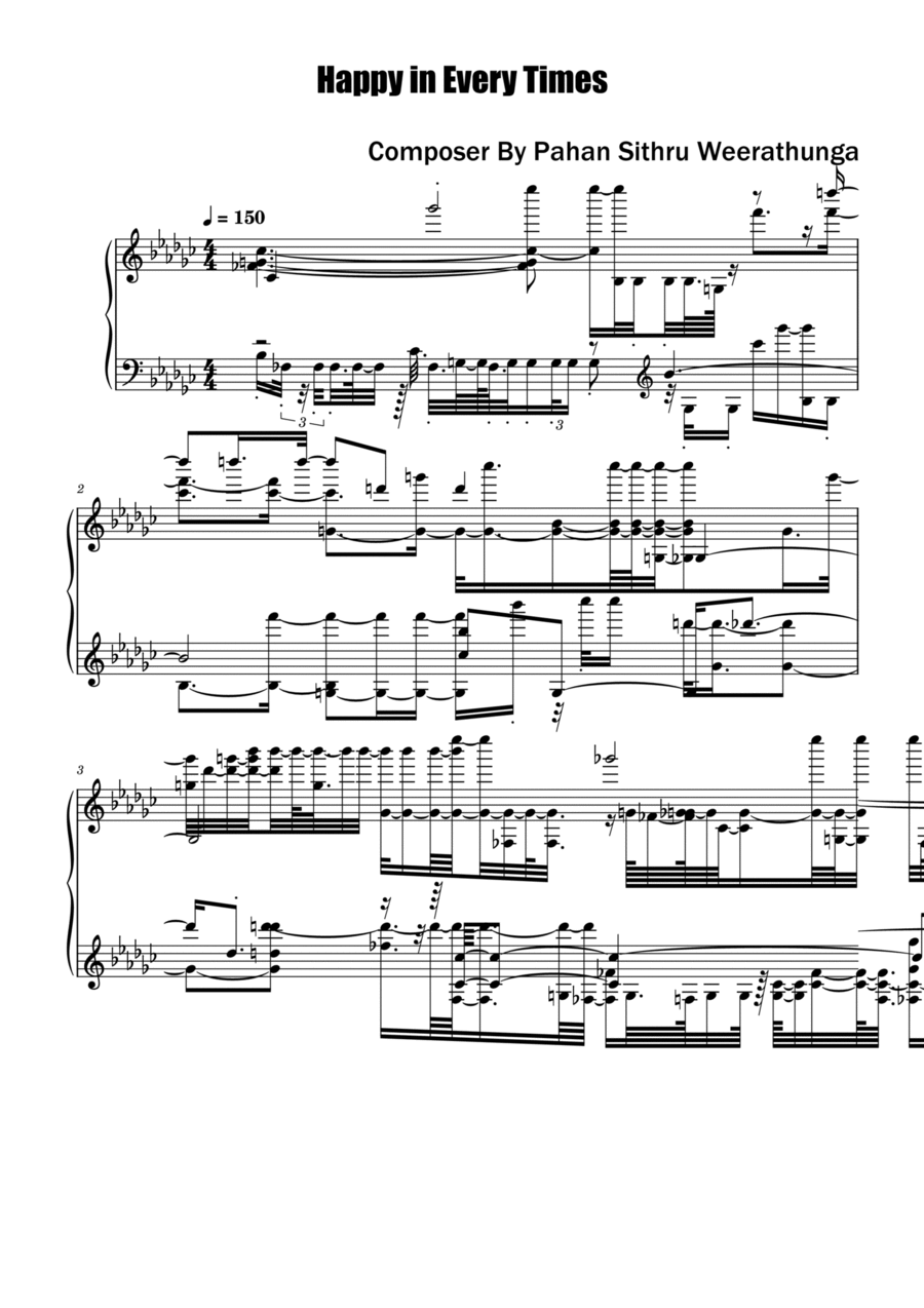Happy in Every Times Chamber Music scores gallery preview page 1