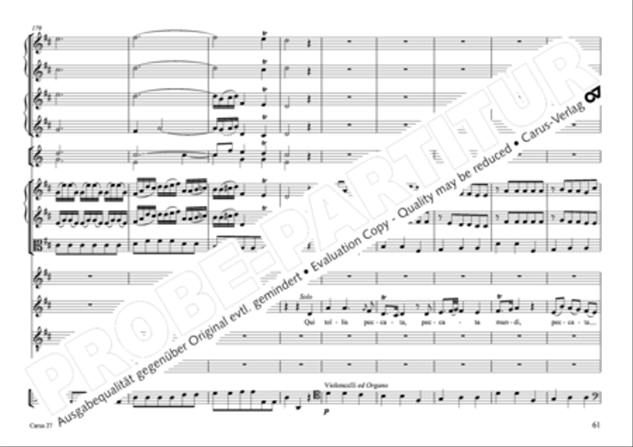 Messa per il Santissimo Natale 4-Part scores gallery preview page 52