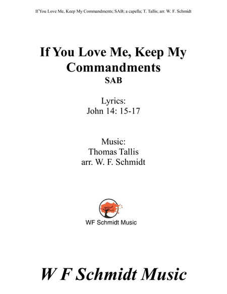 If You Love Me, Keep My Commandments image number null