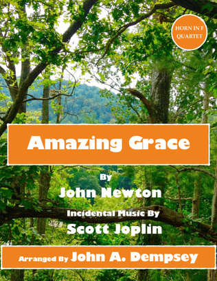Book cover for Amazing Grace / The Entertainer (Horn in F Quartet)