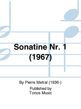 Sonatine Nr. 1 (1967)