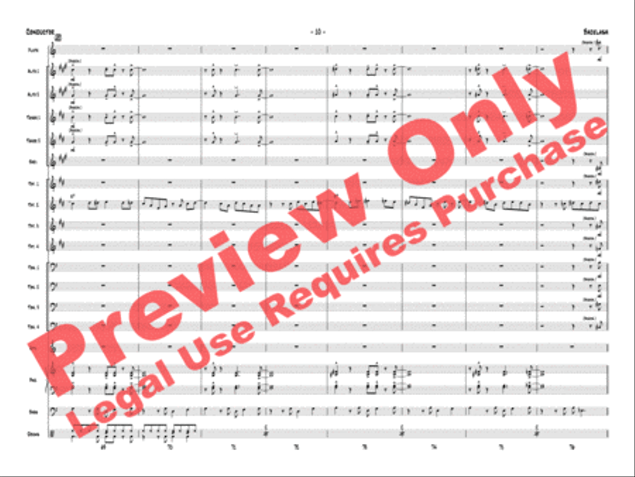 Backlash Jazz Ensemble scores gallery preview page 13