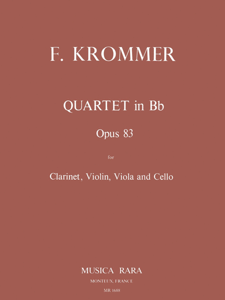 Quartet in B Op. 83