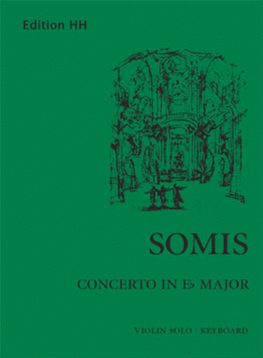 Concerto in E-flat major Violin Solo scores gallery preview page 1