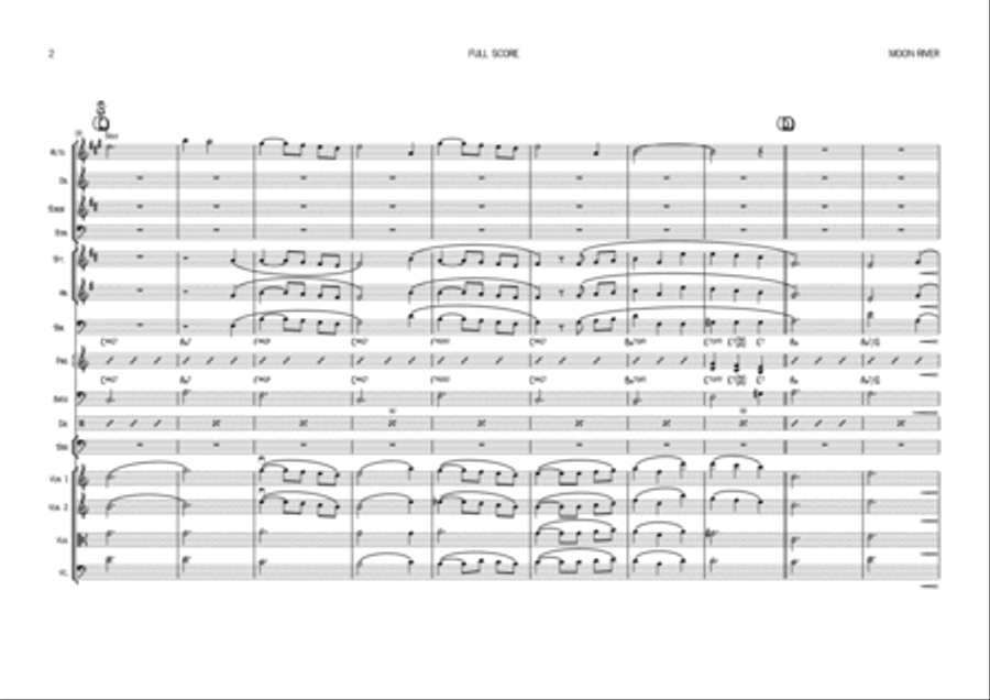 Moon River Moon River Chamber Orchestra scores gallery preview page 2
