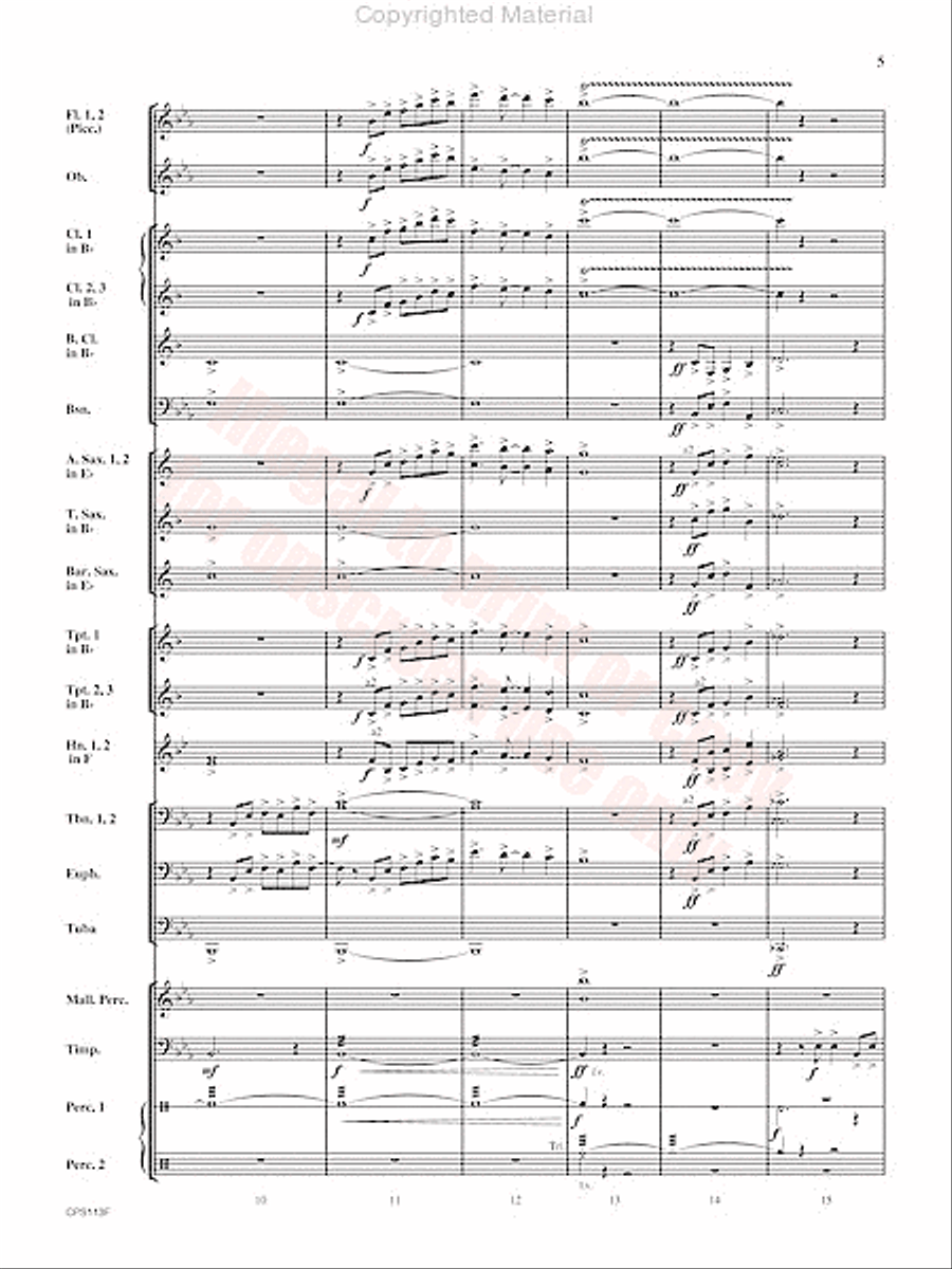 Converse Fantasy Converse Fantasy Concert Band scores gallery preview page 6