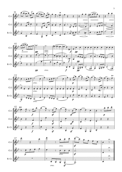 Beethoven: String Trio No.3 in G Op.9 No.1 Mvt.III Scherzo - clarinet trio image number null