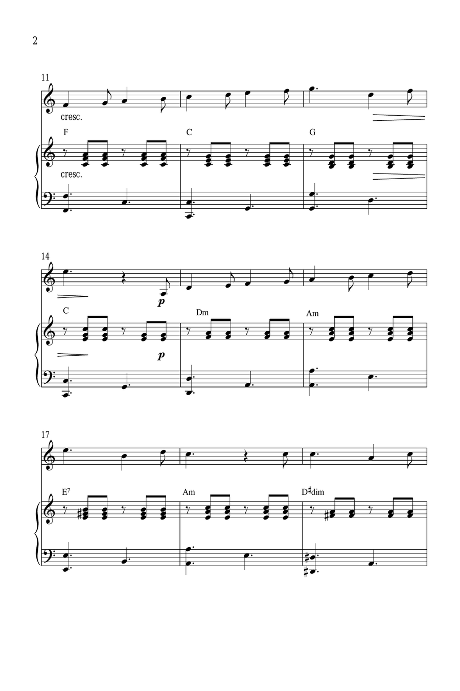 Moldau Moldau Violin Solo scores gallery preview page 2