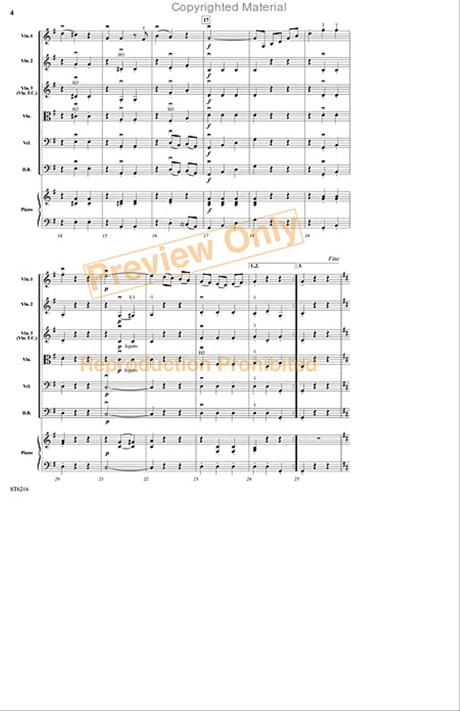 Minuetto from Symphony No. 35 