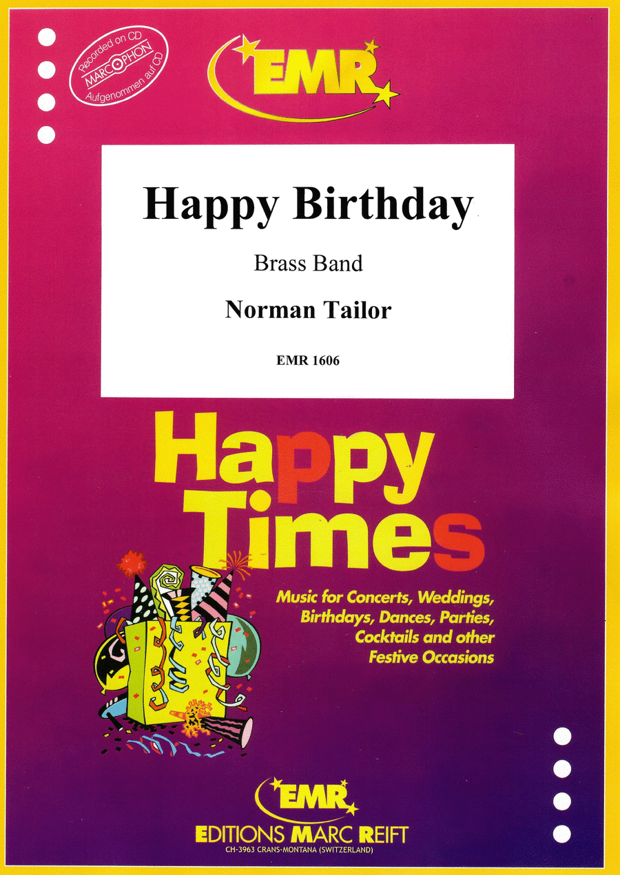 Happy Birthday Brass Band scores gallery preview page 1
