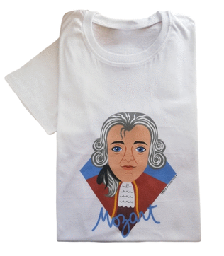 T-shirt Mozart - S