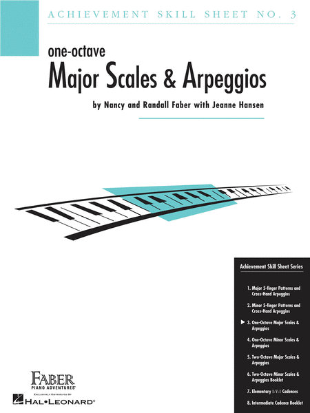 Achievement Skill Sheet No. 3, One-Octave Major Scales  Arpeggios