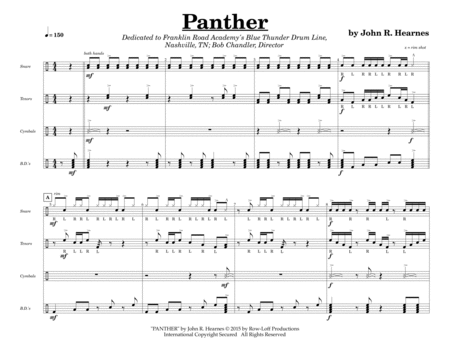 Panther w/Tutor Tracks