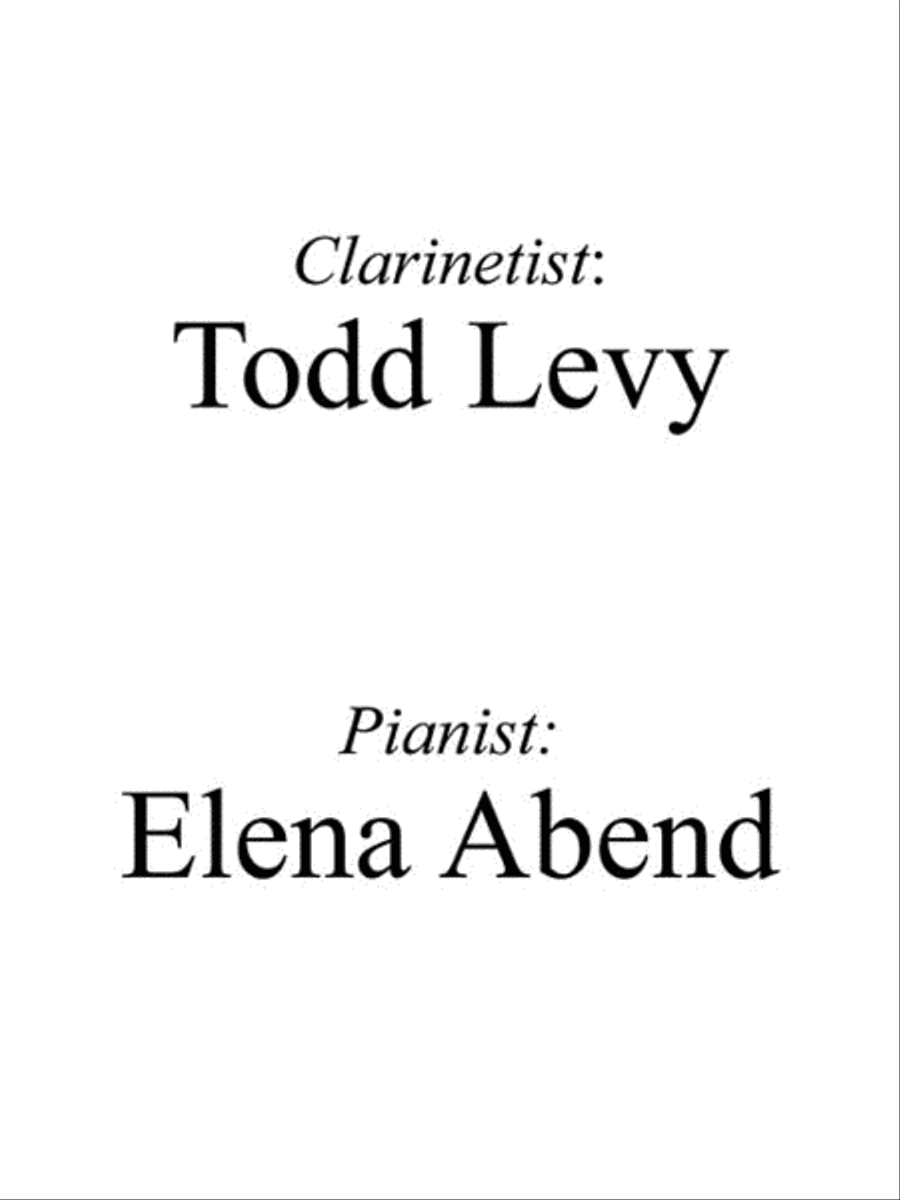 The Clarinet Collection Clarinet Solo scores gallery preview page 6