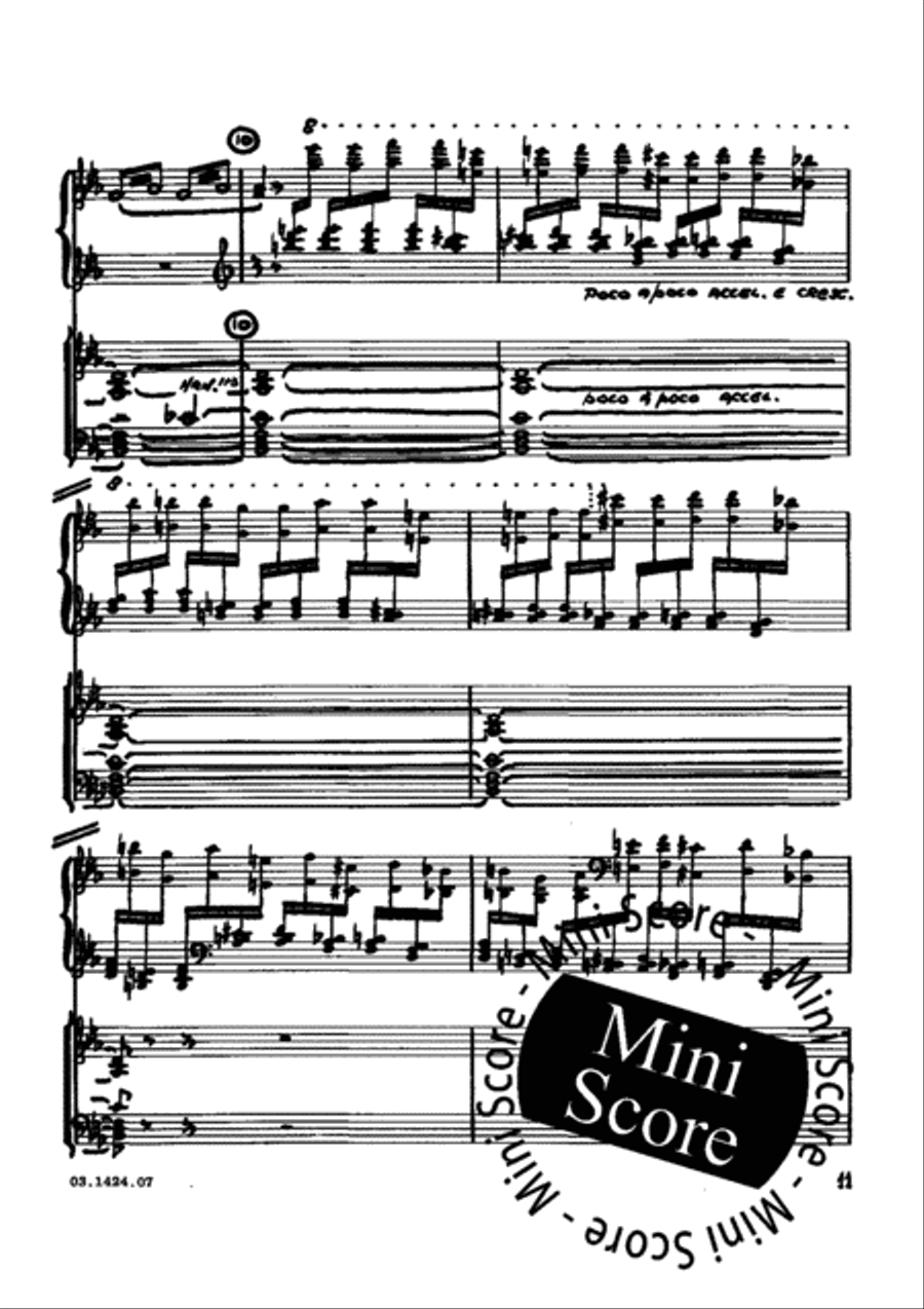 Warsaw Concerto Warsaw Concerto Concert Band scores gallery preview page 15