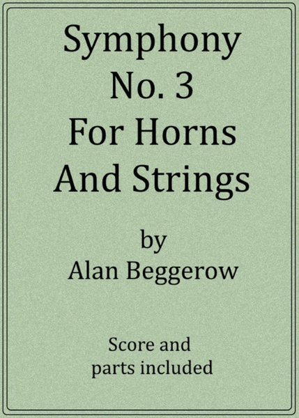Symphony No. 3 For Horns And Strings image number null