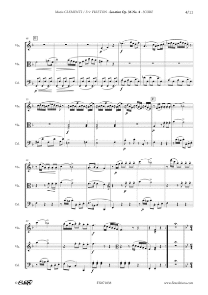 Sonatine Opus 36 No. 4 image number null