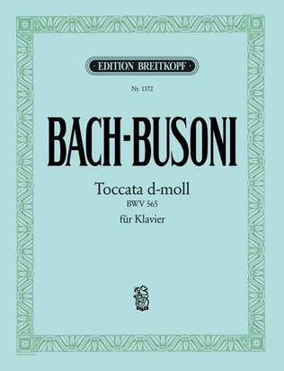 Book cover for Toccata in D minor BWV 565
